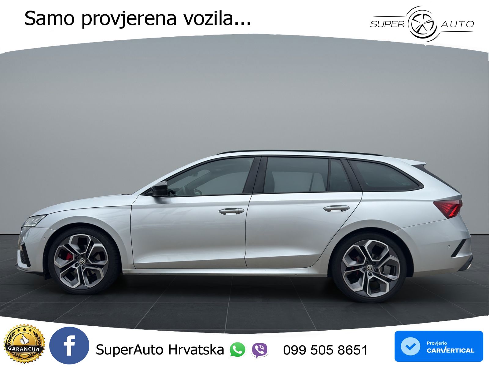 Škoda Octavia Combi RS 2.0 TDI (200 KS) DSG LED+GR SJED+ACC