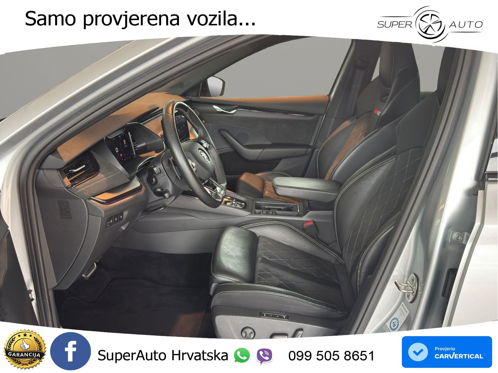 Škoda Octavia Combi RS 2.0 TDI (200 KS) DSG LED+GR SJED+ACC