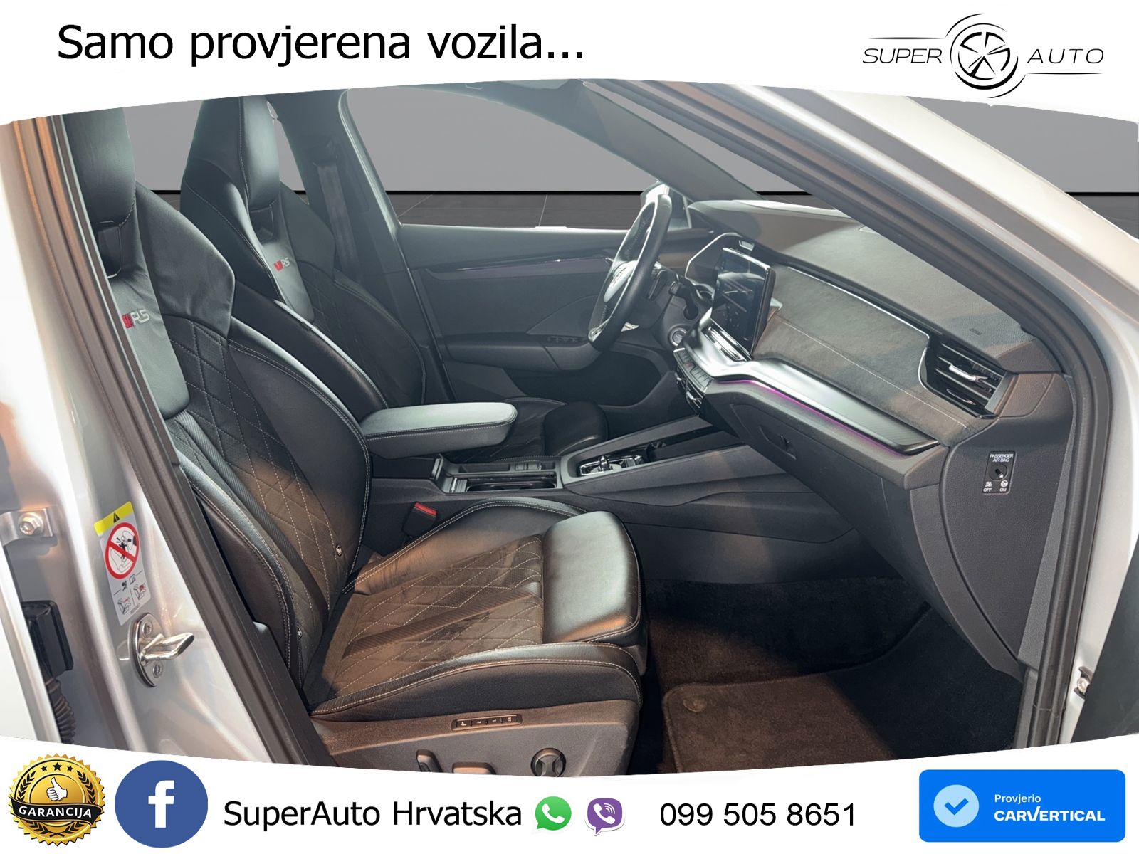 Škoda Octavia Combi RS 2.0 TDI (200 KS) DSG LED+GR SJED+ACC