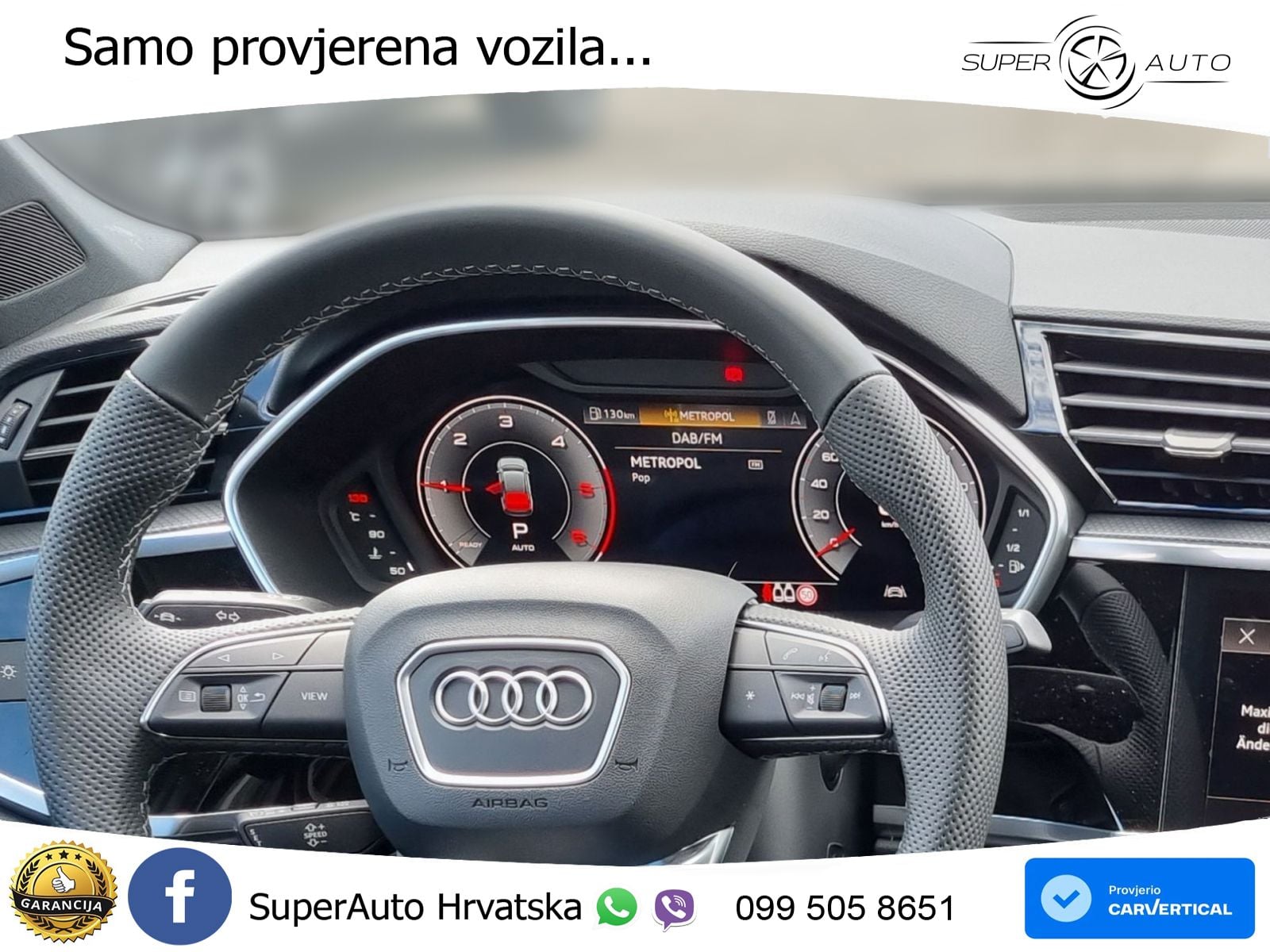 Audi Q3 Sportback 2.0 TDI (150 KS) S tronic 2x S line MATRIX+GR SJED+KAM