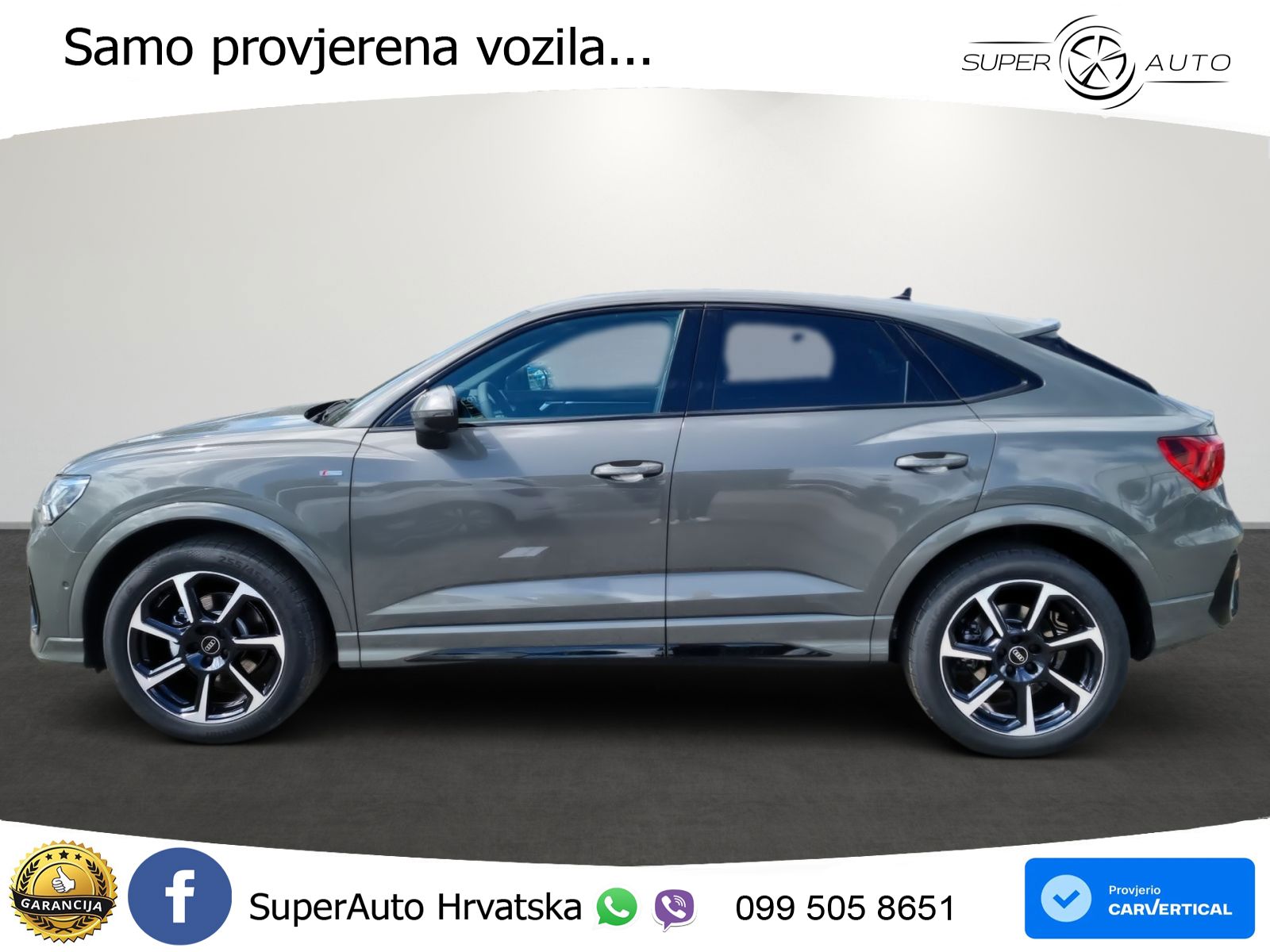 Audi Q3 Sportback 2.0 TDI (150 KS) S tronic 2x S line MATRIX+GR SJED+KAM
