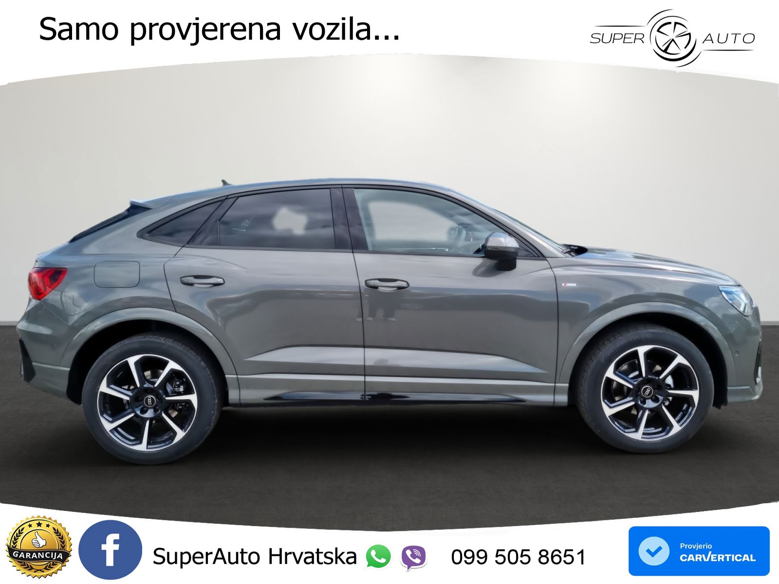 Audi Q3 Sportback 2.0 TDI (150 KS) S tronic 2x S line MATRIX+GR SJED+KAM