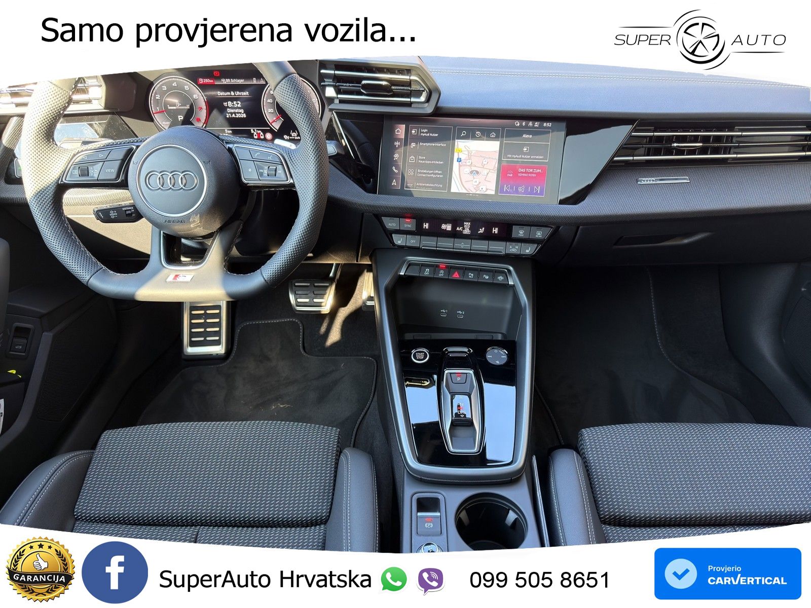 Audi A3 35 TFSI (150 KS) S tronic S line LED+GR SJED+ACC