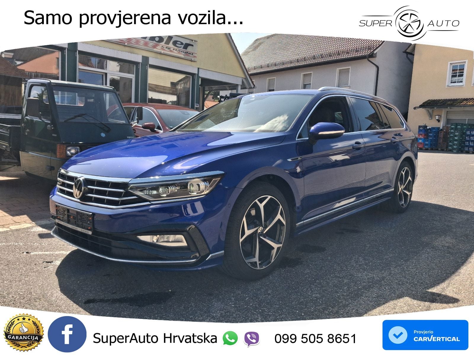 Volkswagen Passat Variant 2.0 TDI (190 KS) DSG R-Line LED+GR SJED+ACC