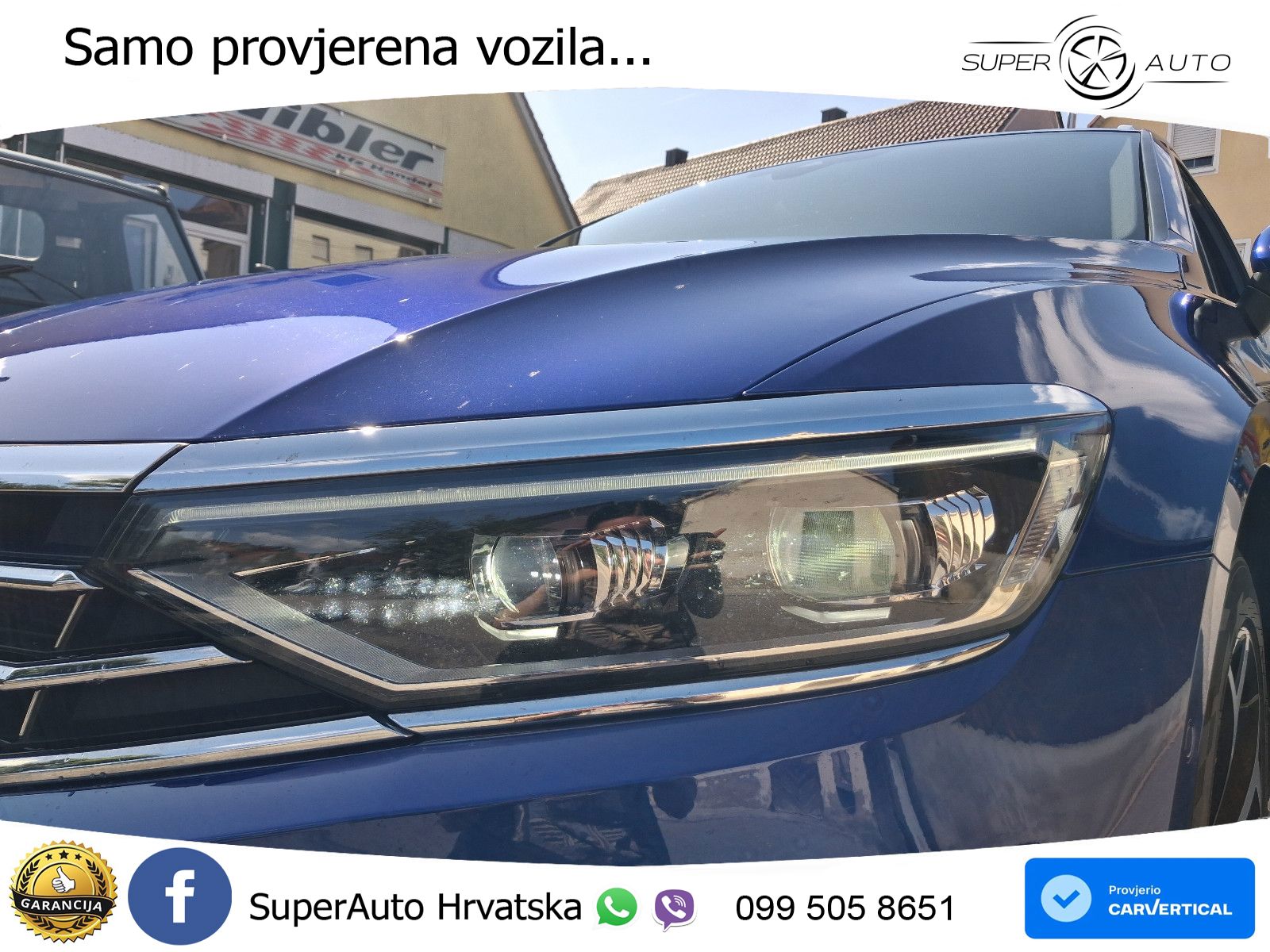 Volkswagen Passat Variant 2.0 TDI (190 KS) DSG R-Line LED+GR SJED+ACC