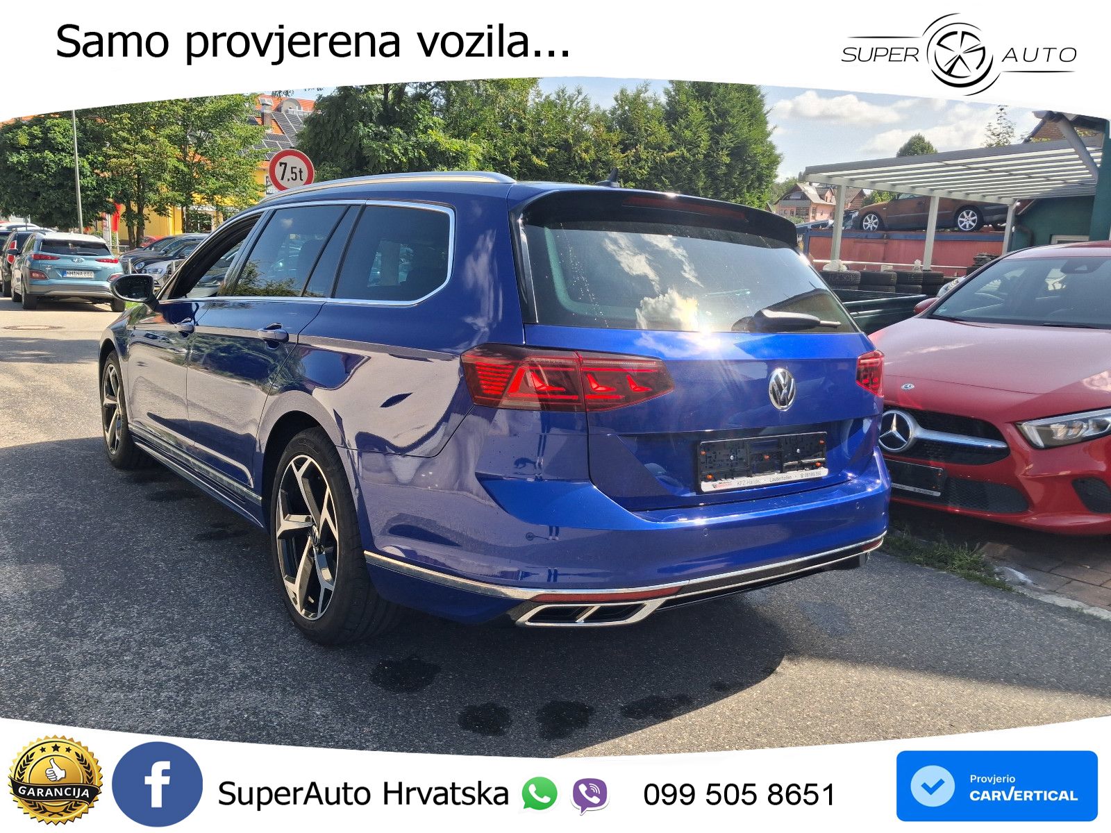 Volkswagen Passat Variant 2.0 TDI (190 KS) DSG R-Line LED+GR SJED+ACC