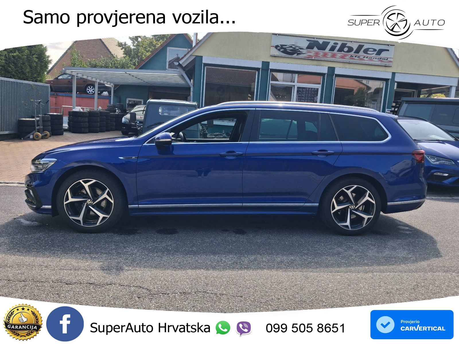 Volkswagen Passat Variant 2.0 TDI (190 KS) DSG R-Line LED+GR SJED+ACC