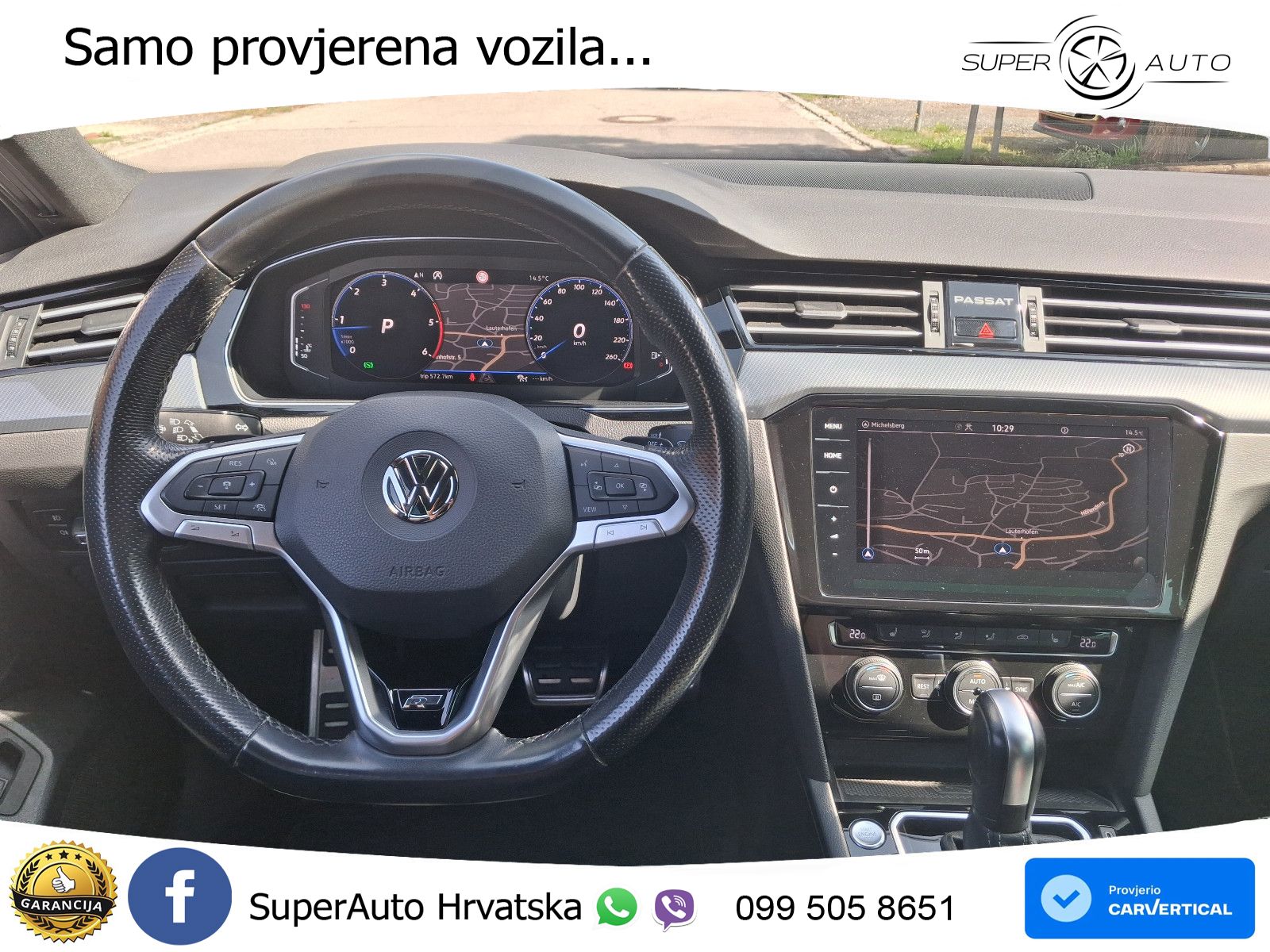 Volkswagen Passat Variant 2.0 TDI (190 KS) DSG R-Line LED+GR SJED+ACC