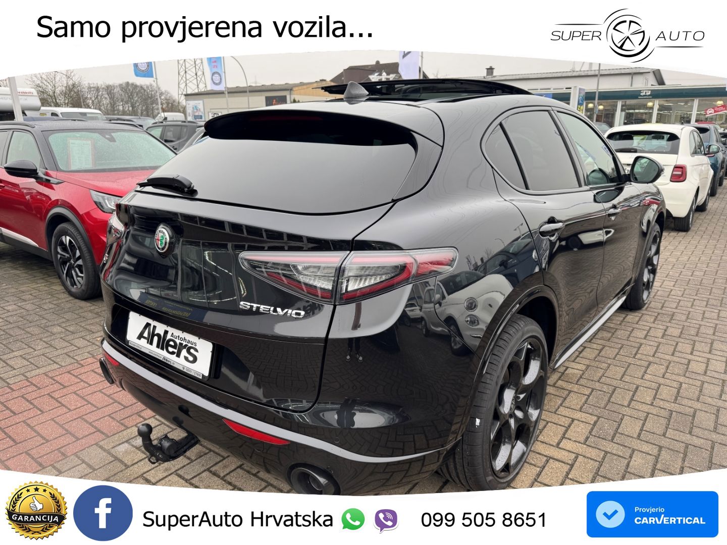 Alfa Romeo Stelvio 2.2 MultiJet II (210 KS) Q4 Automatic LED+GR SJED+ACC