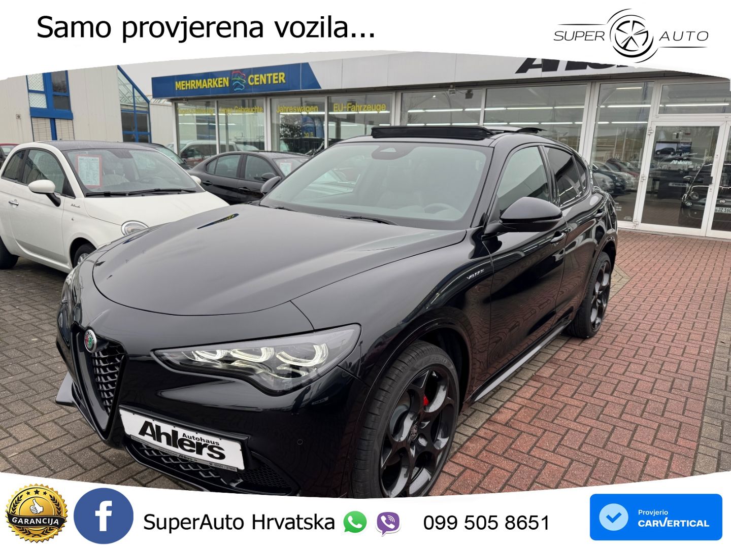 Alfa Romeo Stelvio 2.2 MultiJet II (210 KS) Q4 Automatic LED+GR SJED+ACC