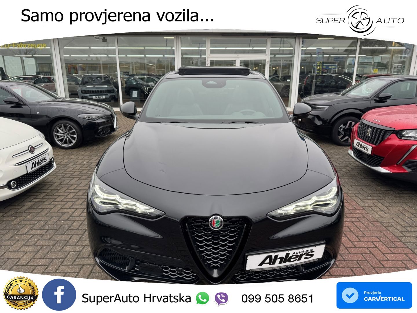 Alfa Romeo Stelvio 2.2 MultiJet II (210 KS) Q4 Automatic LED+GR SJED+ACC