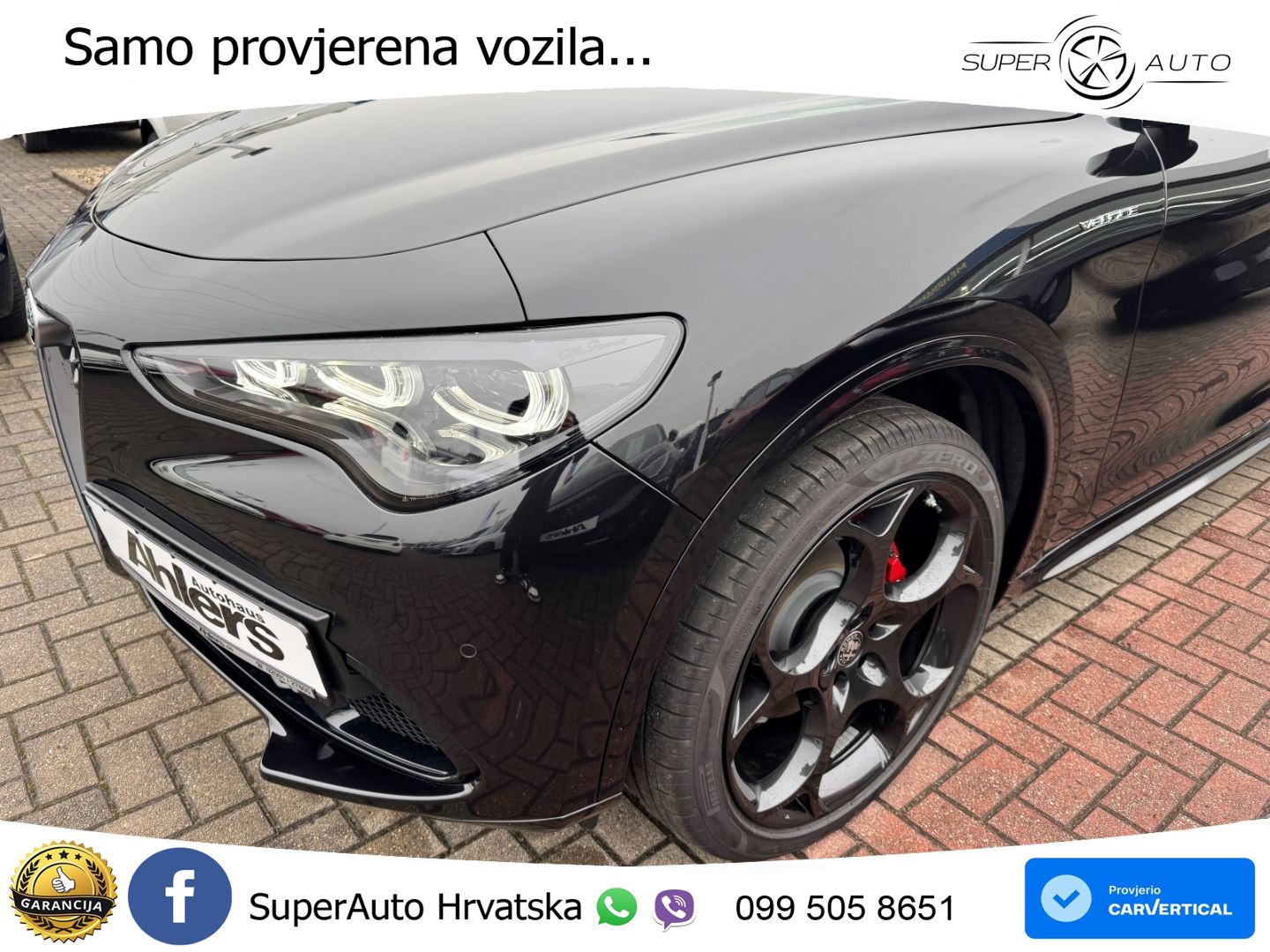 Alfa Romeo Stelvio 2.2 MultiJet II (210 KS) Q4 Automatic LED+GR SJED+ACC