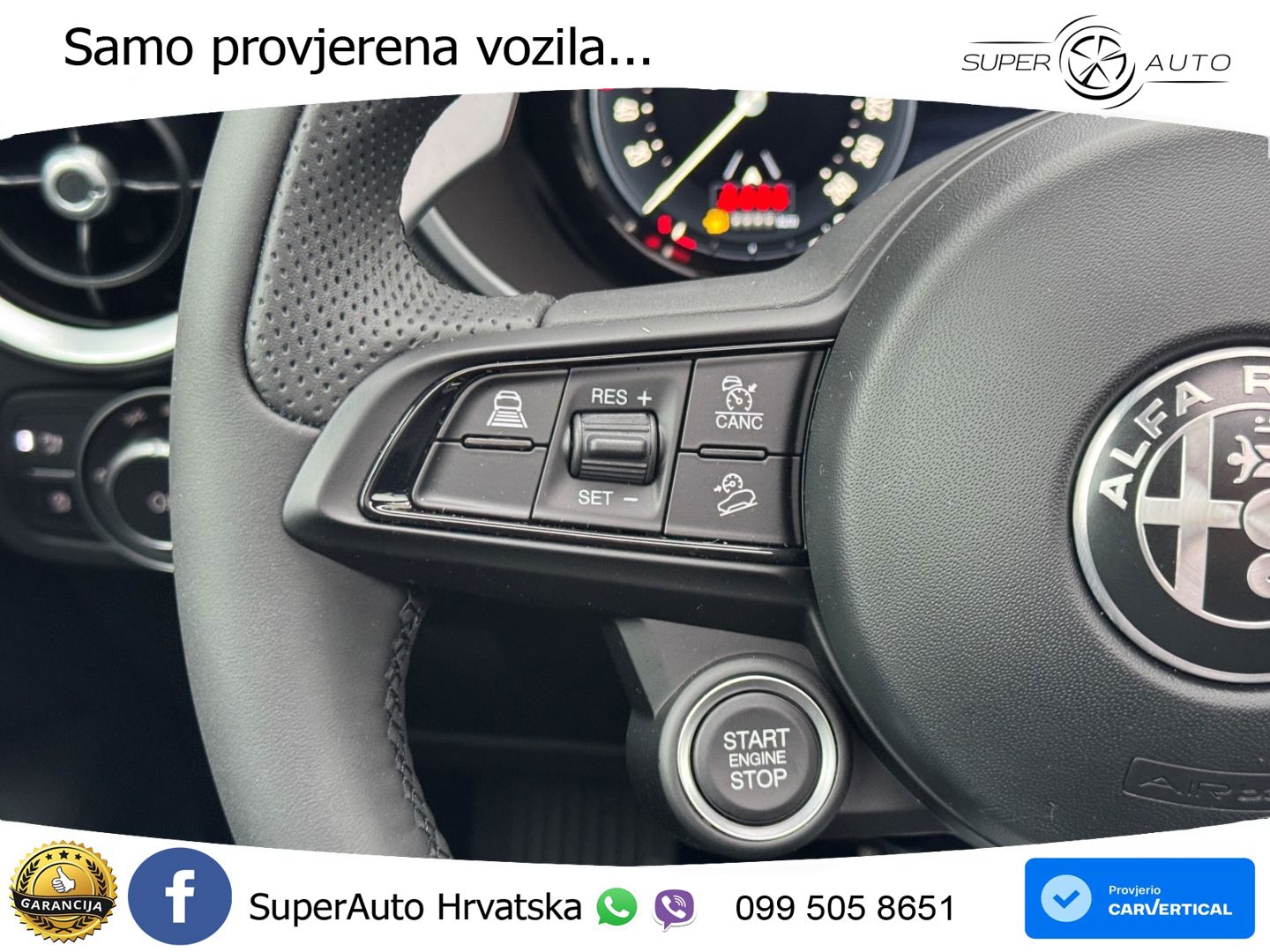 Alfa Romeo Stelvio 2.2 MultiJet II (210 KS) Q4 Automatic LED+GR SJED+ACC