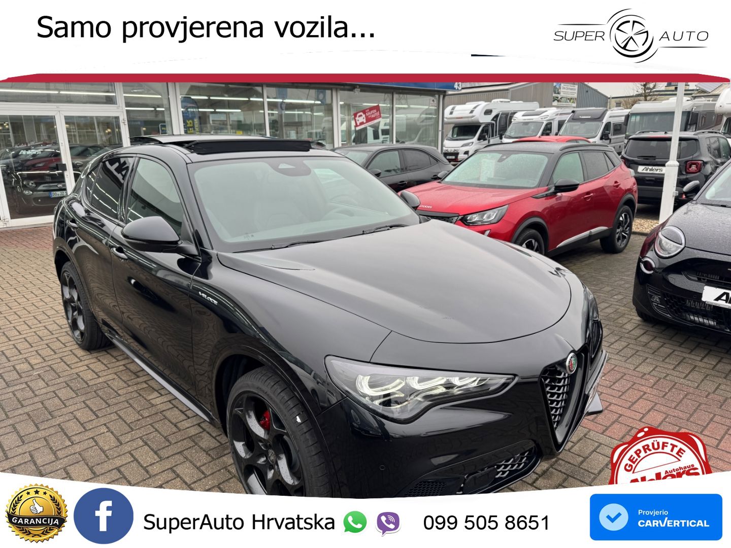 Alfa Romeo Stelvio 2.2 MultiJet II (210 KS) Q4 Automatic LED+GR SJED+ACC