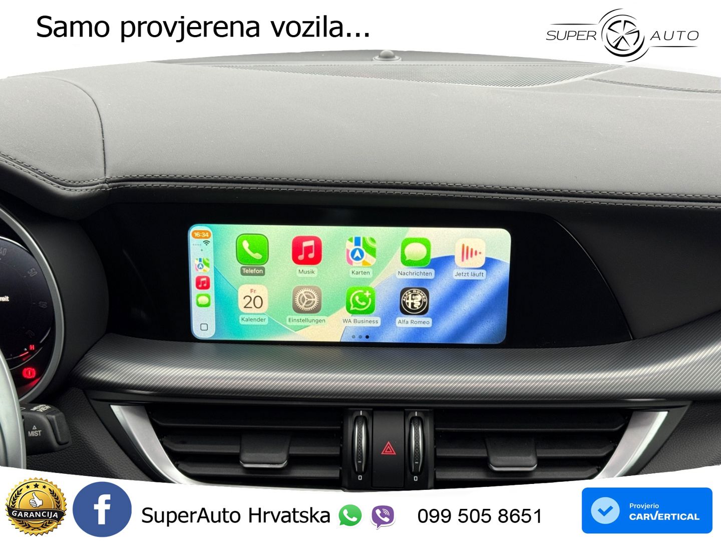 Alfa Romeo Stelvio 2.2 MultiJet II (210 KS) Q4 Automatic LED+GR SJED+ACC