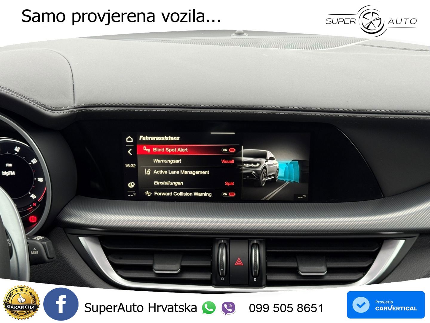 Alfa Romeo Stelvio 2.2 MultiJet II (210 KS) Q4 Automatic LED+GR SJED+ACC