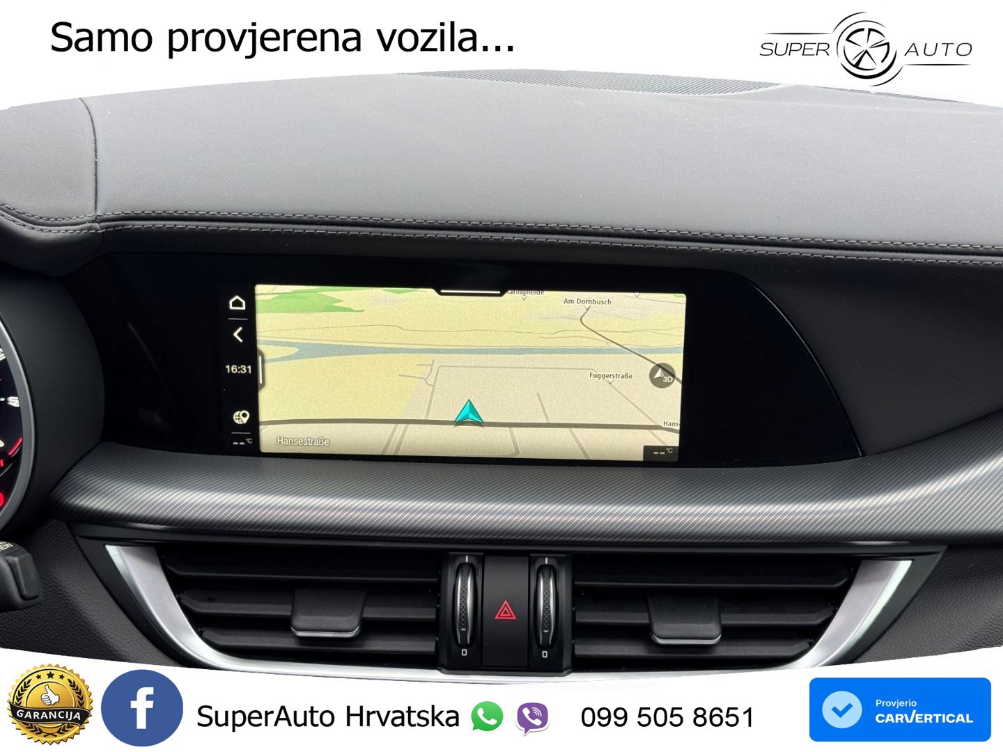 Alfa Romeo Stelvio 2.2 MultiJet II (210 KS) Q4 Automatic LED+GR SJED+ACC