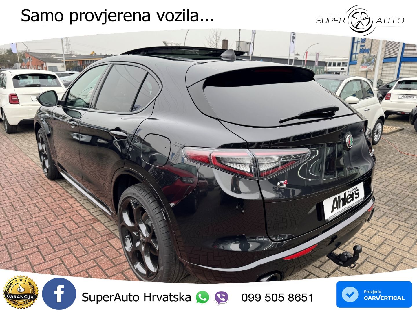 Alfa Romeo Stelvio 2.2 MultiJet II (210 KS) Q4 Automatic LED+GR SJED+ACC