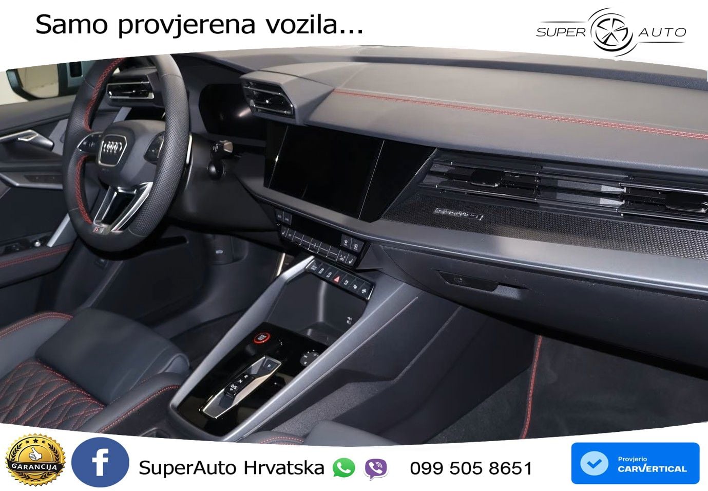 Audi S3 2.0 TFSI (333 KS) quattro S tronic LED+GR SJED+ACC