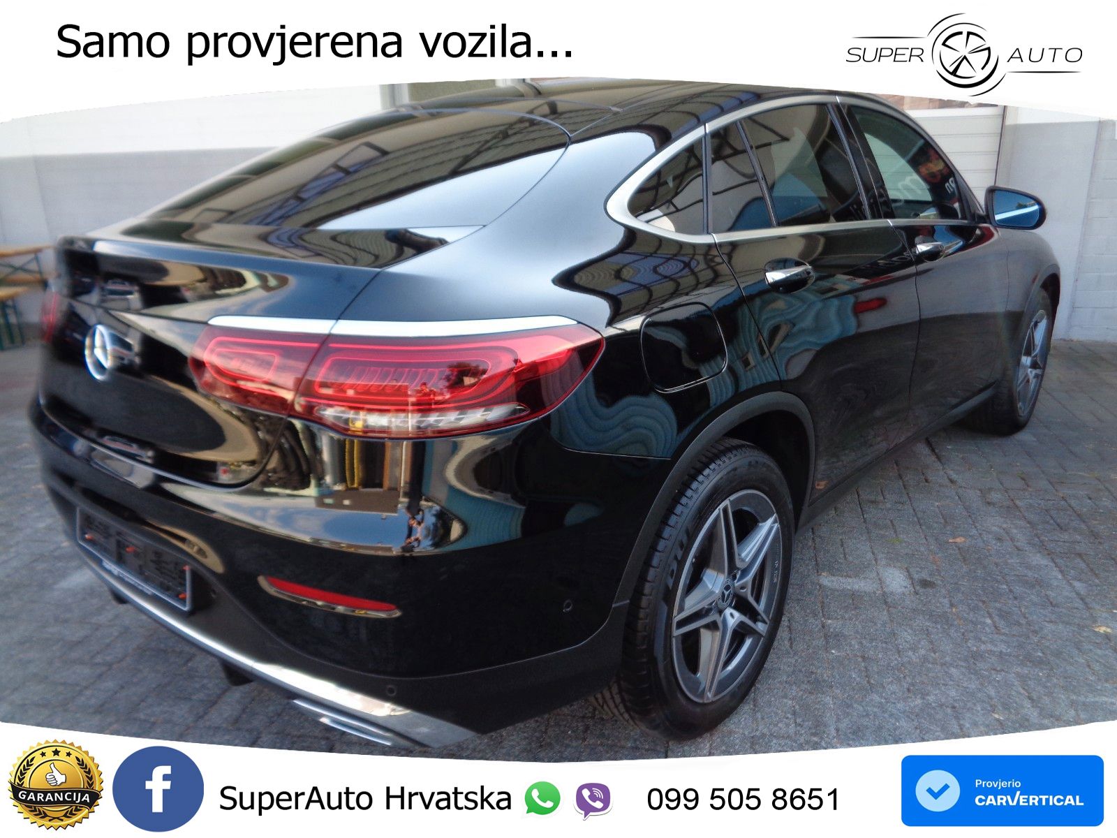 Mercedes GLC Coupe 220d (194 KS) 4MATIC G-TRONIC AMG LED+GR SJED+ACC