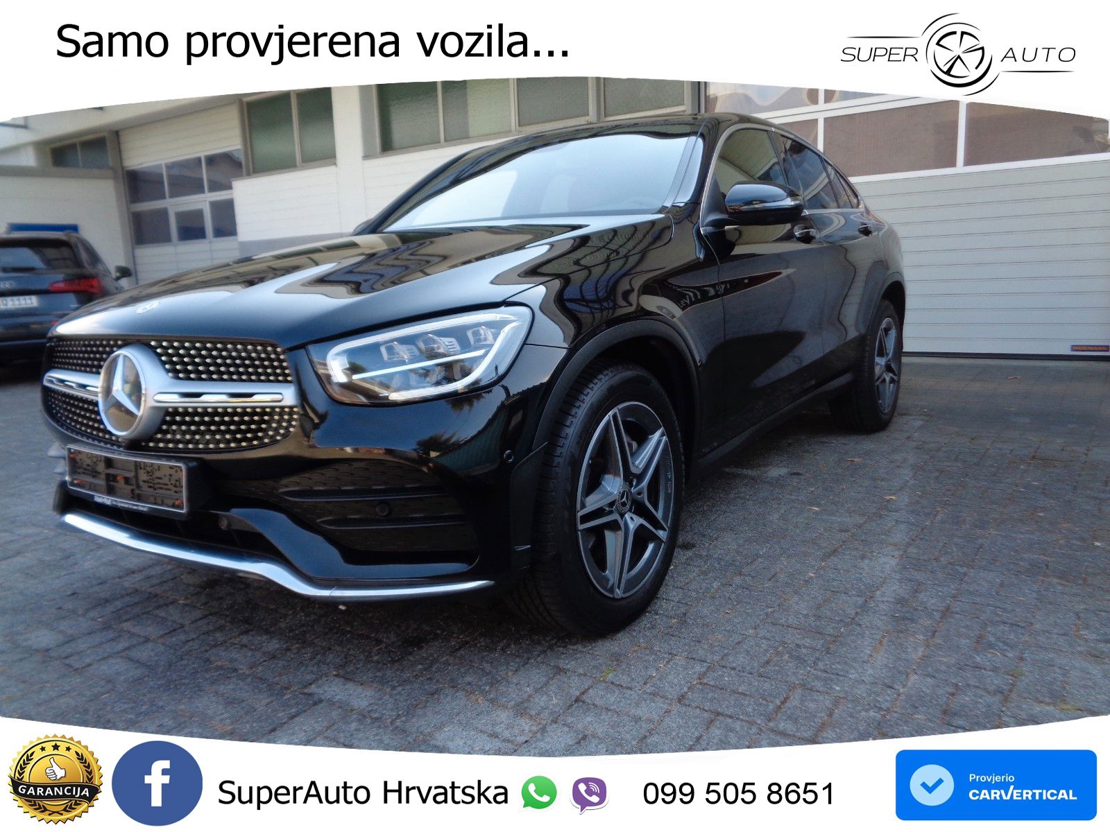 Mercedes GLC Coupe 220d (194 KS) 4MATIC G-TRONIC AMG LED+GR SJED+ACC