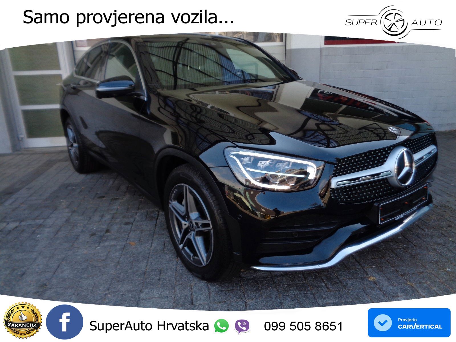 Mercedes GLC Coupe 220d (194 KS) 4MATIC G-TRONIC AMG LED+GR SJED+ACC