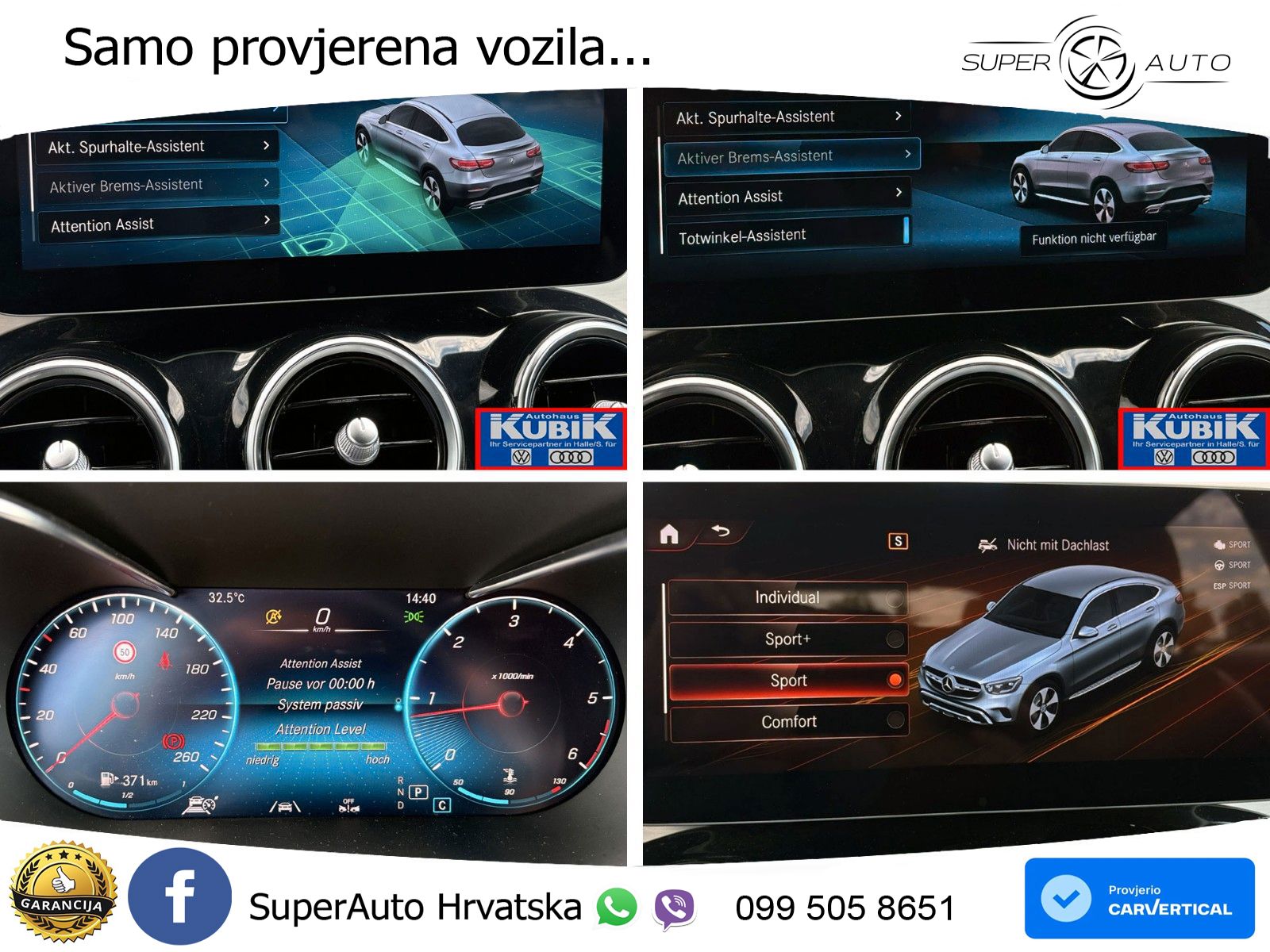 Mercedes GLC Coupe 300d (245 KS) 4MATIC G-TRONIC AMG LED+GR SJED+ACC