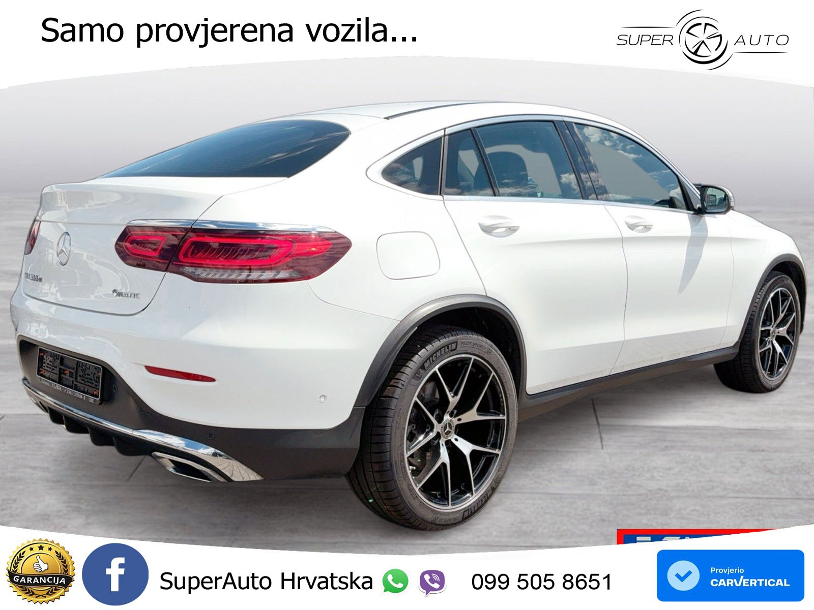 Mercedes GLC Coupe 300d (245 KS) 4MATIC G-TRONIC AMG LED+GR SJED+ACC