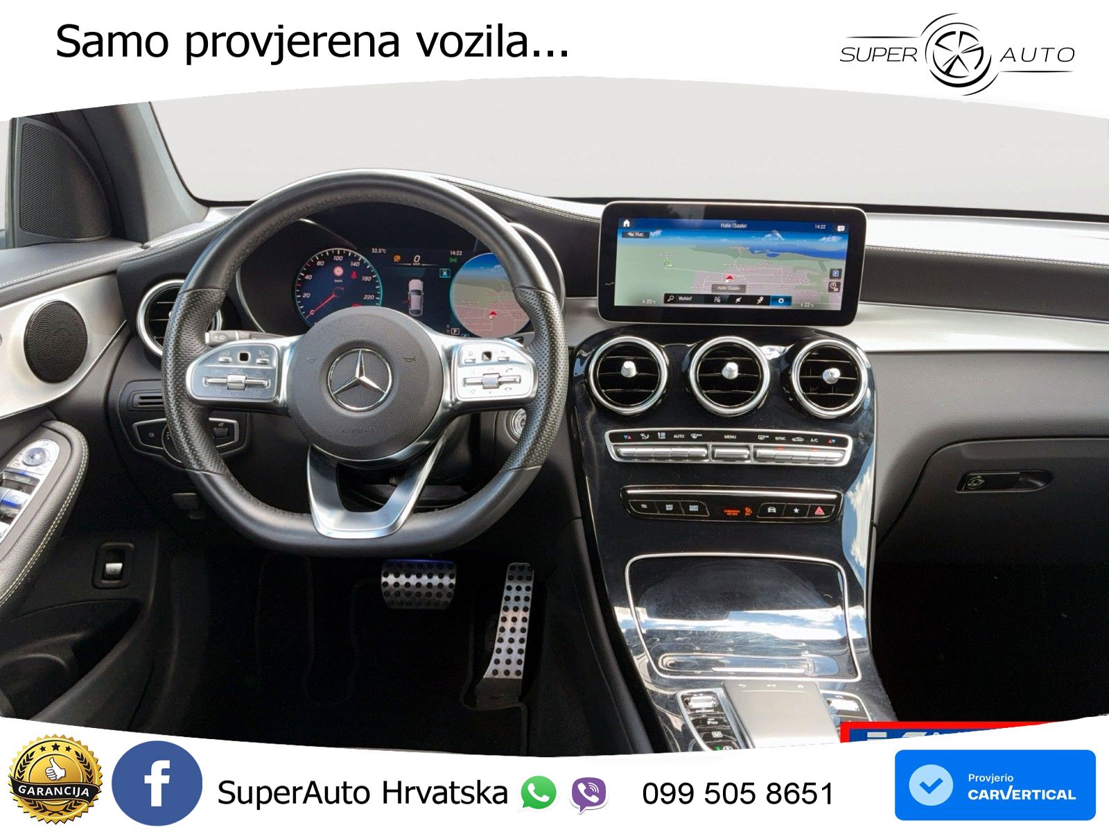 Mercedes GLC Coupe 300d (245 KS) 4MATIC G-TRONIC AMG LED+GR SJED+ACC