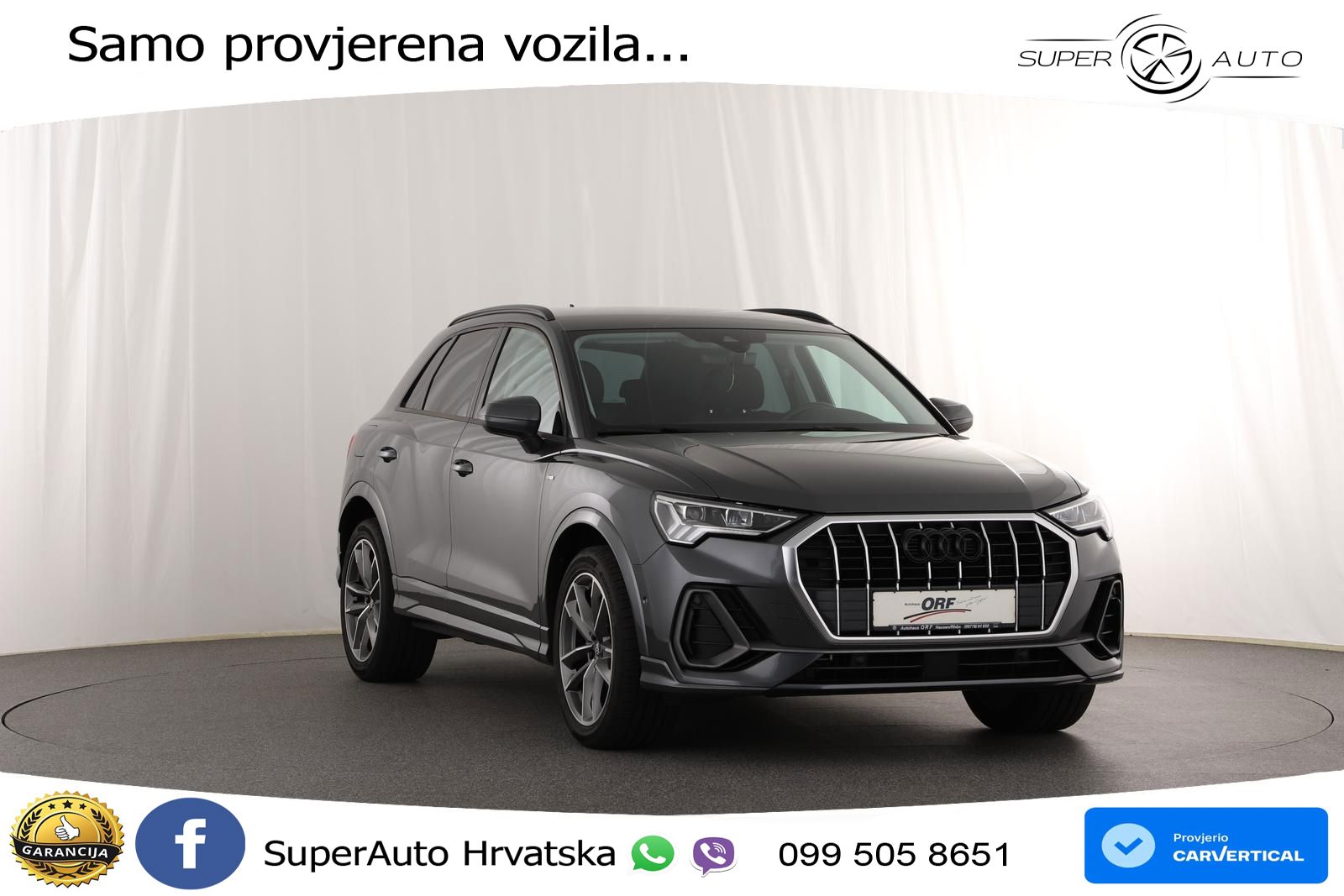 Audi Q3 35 TFSI (150 KS) S tronic S line LED+GR SJED+ACC