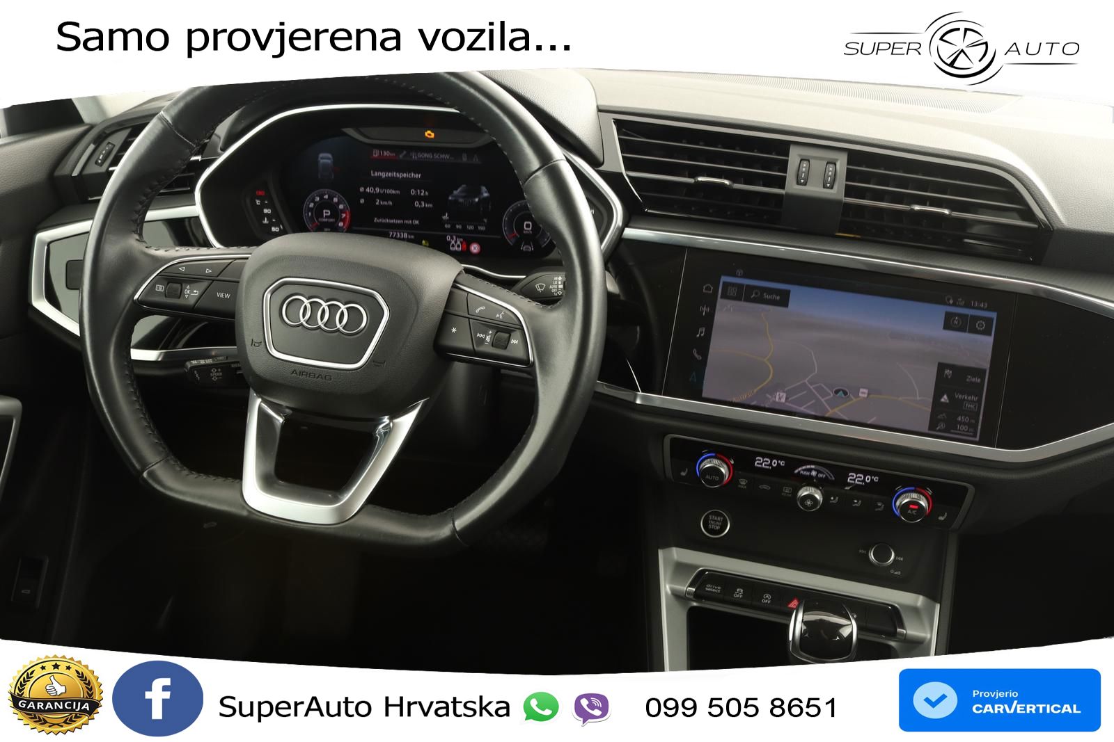 Audi Q3 35 TFSI (150 KS) S tronic S line LED+GR SJED+ACC