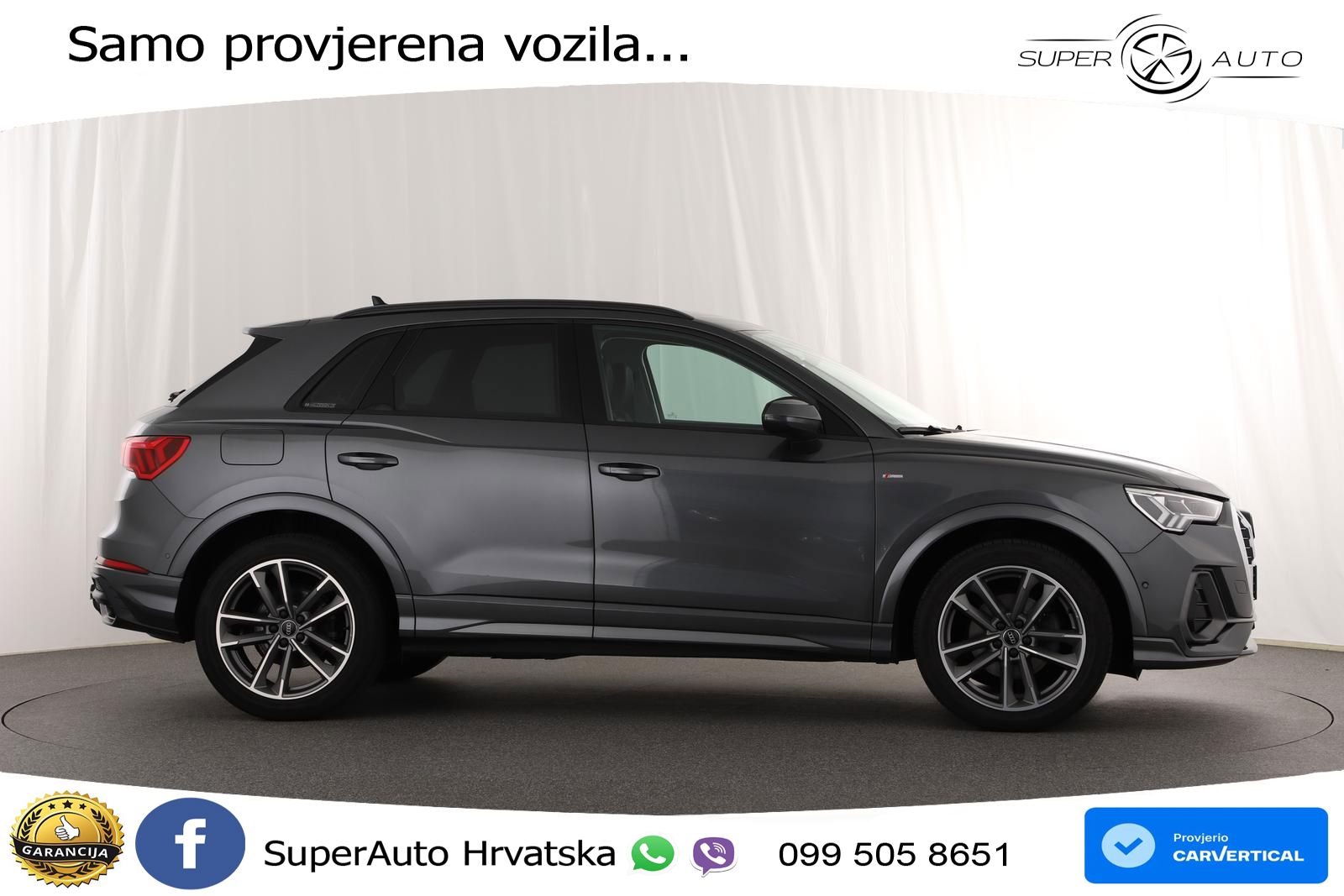 Audi Q3 35 TFSI (150 KS) S tronic S line LED+GR SJED+ACC