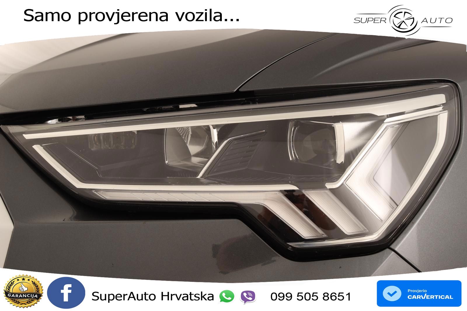 Audi Q3 35 TFSI (150 KS) S tronic S line LED+GR SJED+ACC