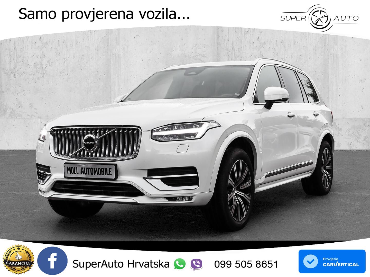 Volvo XC90 2.0 B5 AWD Automatic LED+GR SJED+ACC