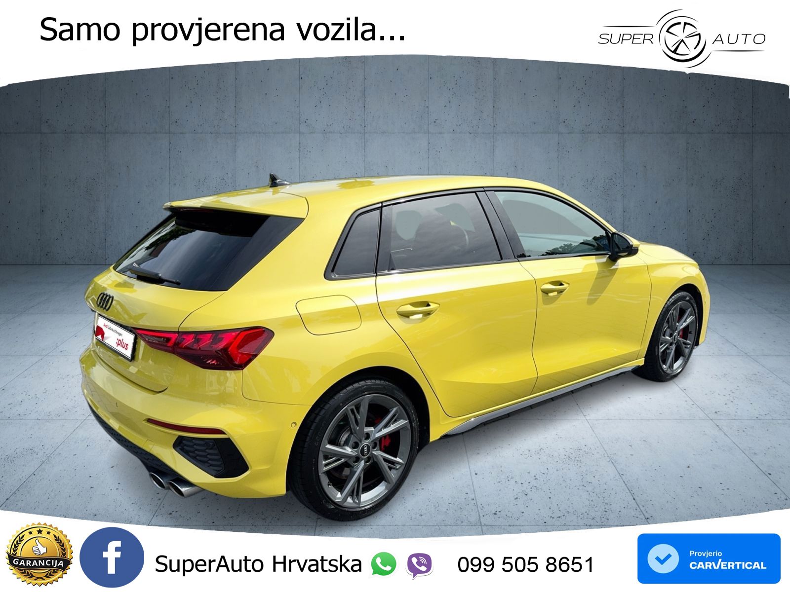 Audi S3 2.0 TFSI (310 KS) quattro S tronic LED+ACC