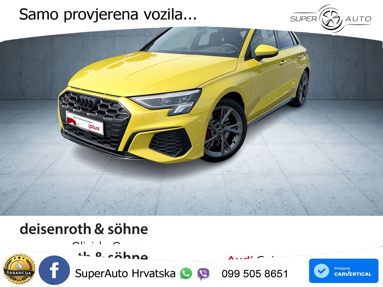 Audi S3 2.0 TFSI (310 KS) quattro S tronic LED+ACC