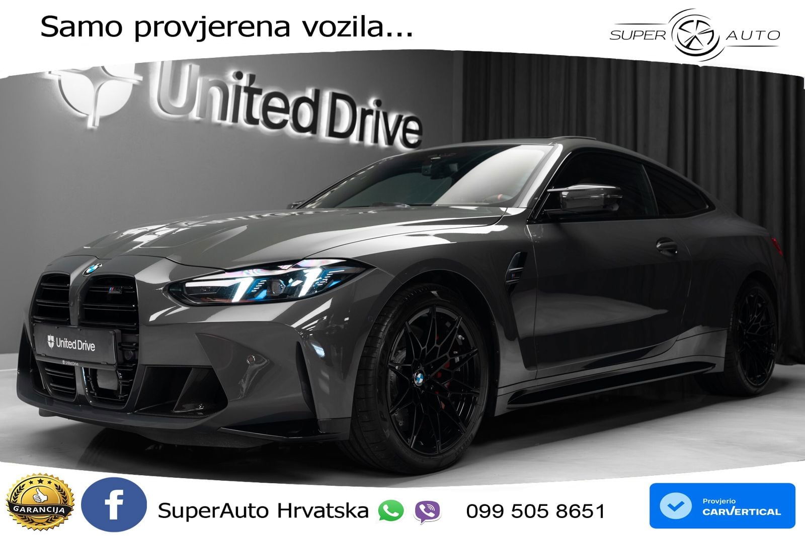 BMW M4 Competition 3.0 (530 KS) xDrive Steptronic