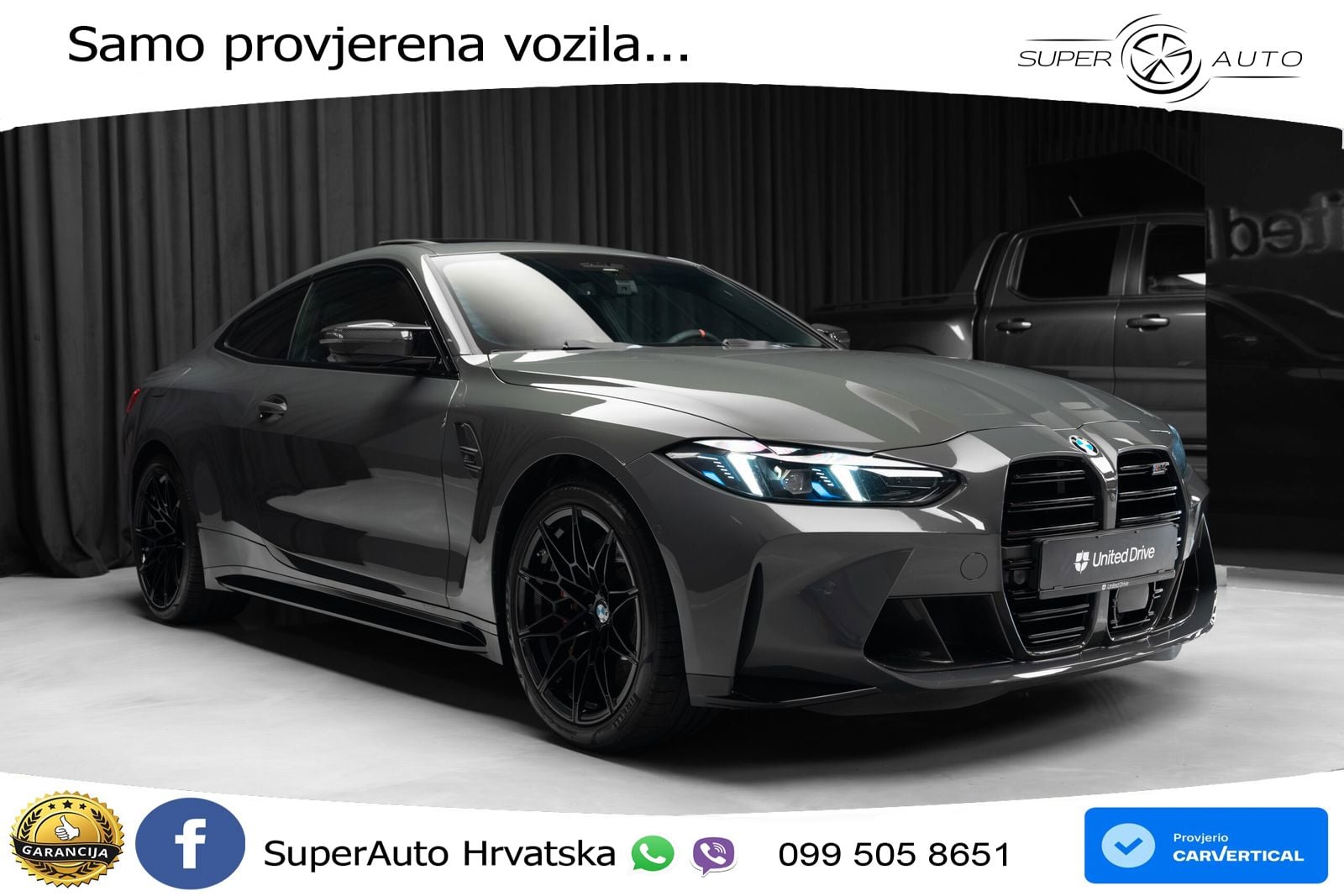 BMW M4 Competition 3.0 (530 KS) xDrive Steptronic