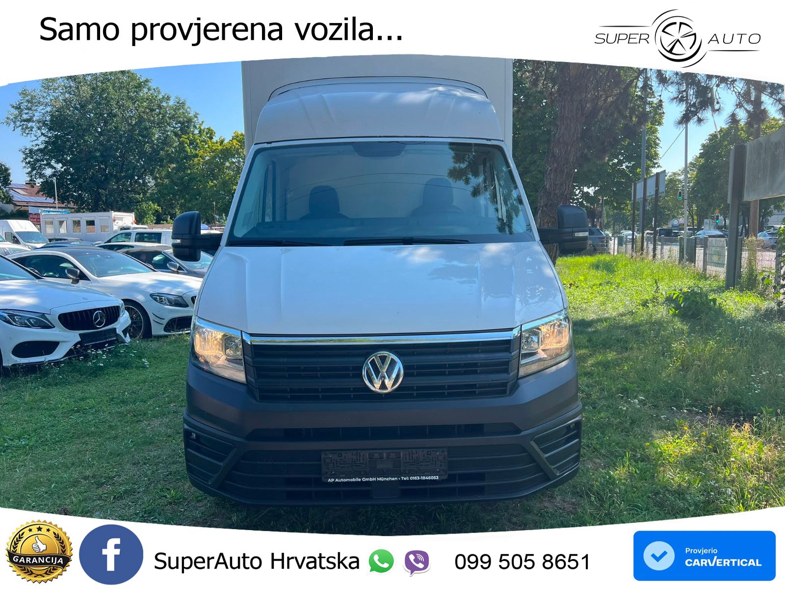 Volkswagen Crafter Koffer 35 lang FWD 140 KS