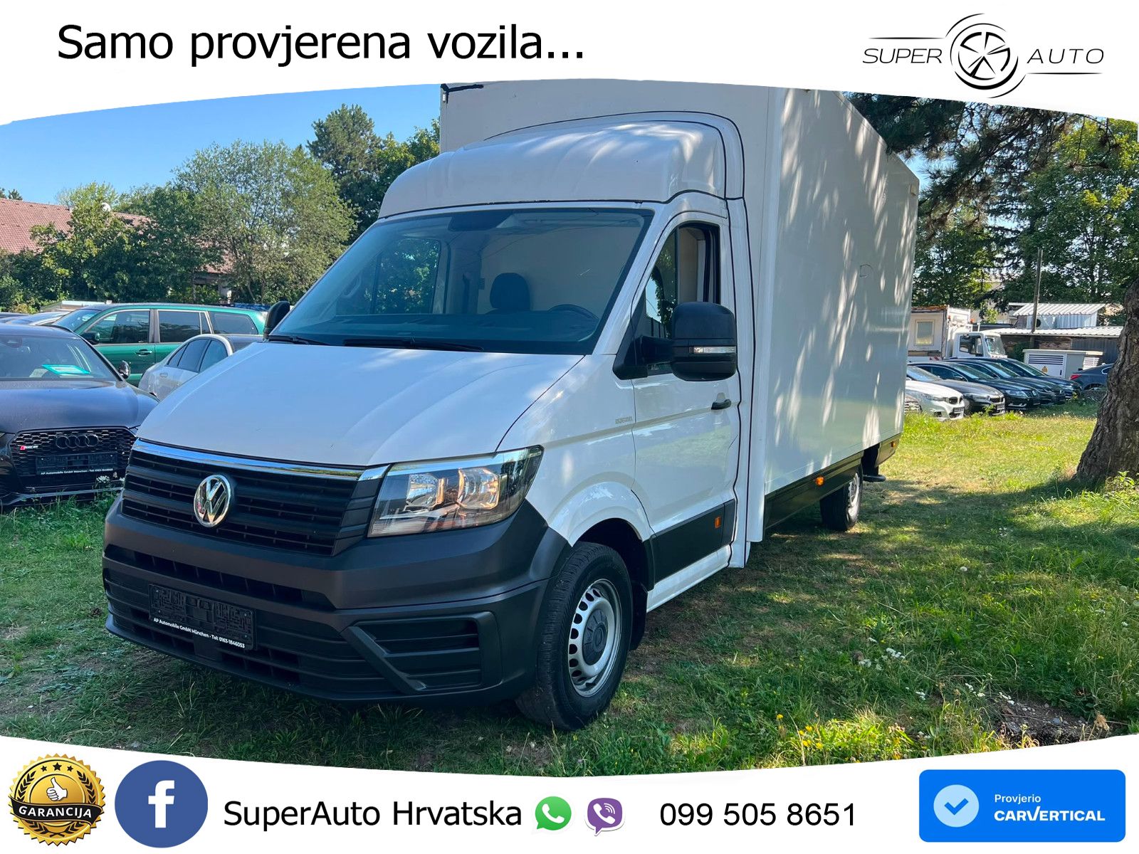Volkswagen Crafter Koffer 35 lang FWD 140 KS