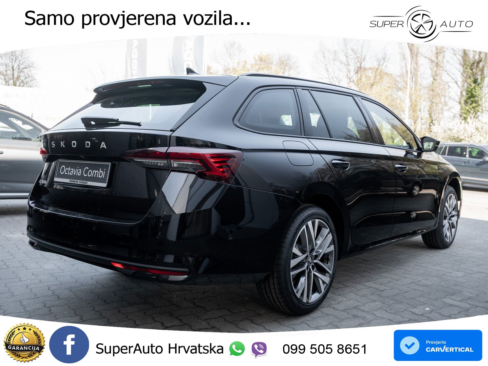 Škoda Octavia Combi 1.5 TSI (150 KS) DSG LED+GR SJED+ACC