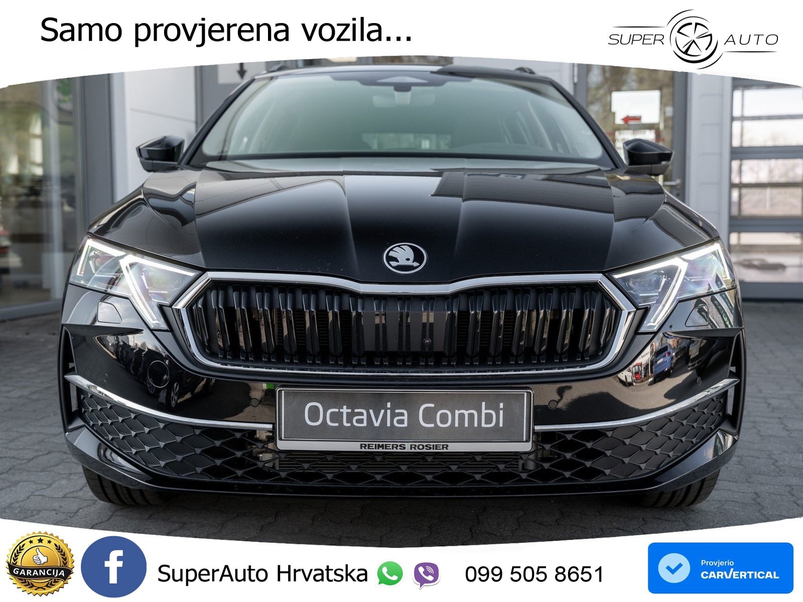 Škoda Octavia Combi 1.5 TSI (150 KS) DSG LED+GR SJED+ACC