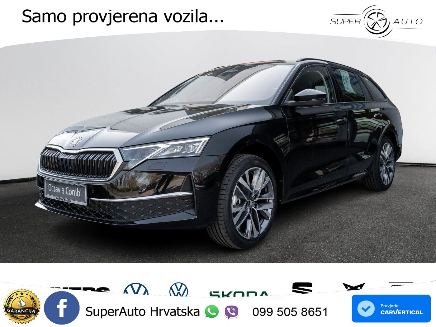 Škoda Octavia Combi 1.5 TSI (150 KS) DSG LED+GR SJED+ACC