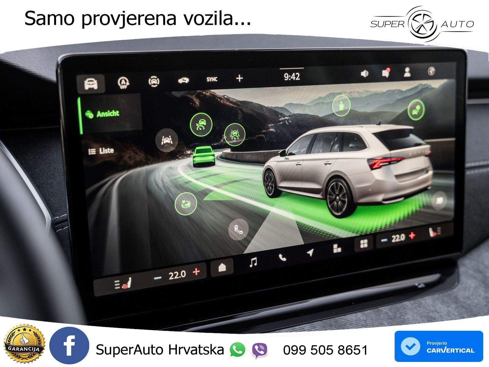 Škoda Octavia Combi 1.5 TSI (150 KS) DSG LED+GR SJED+ACC
