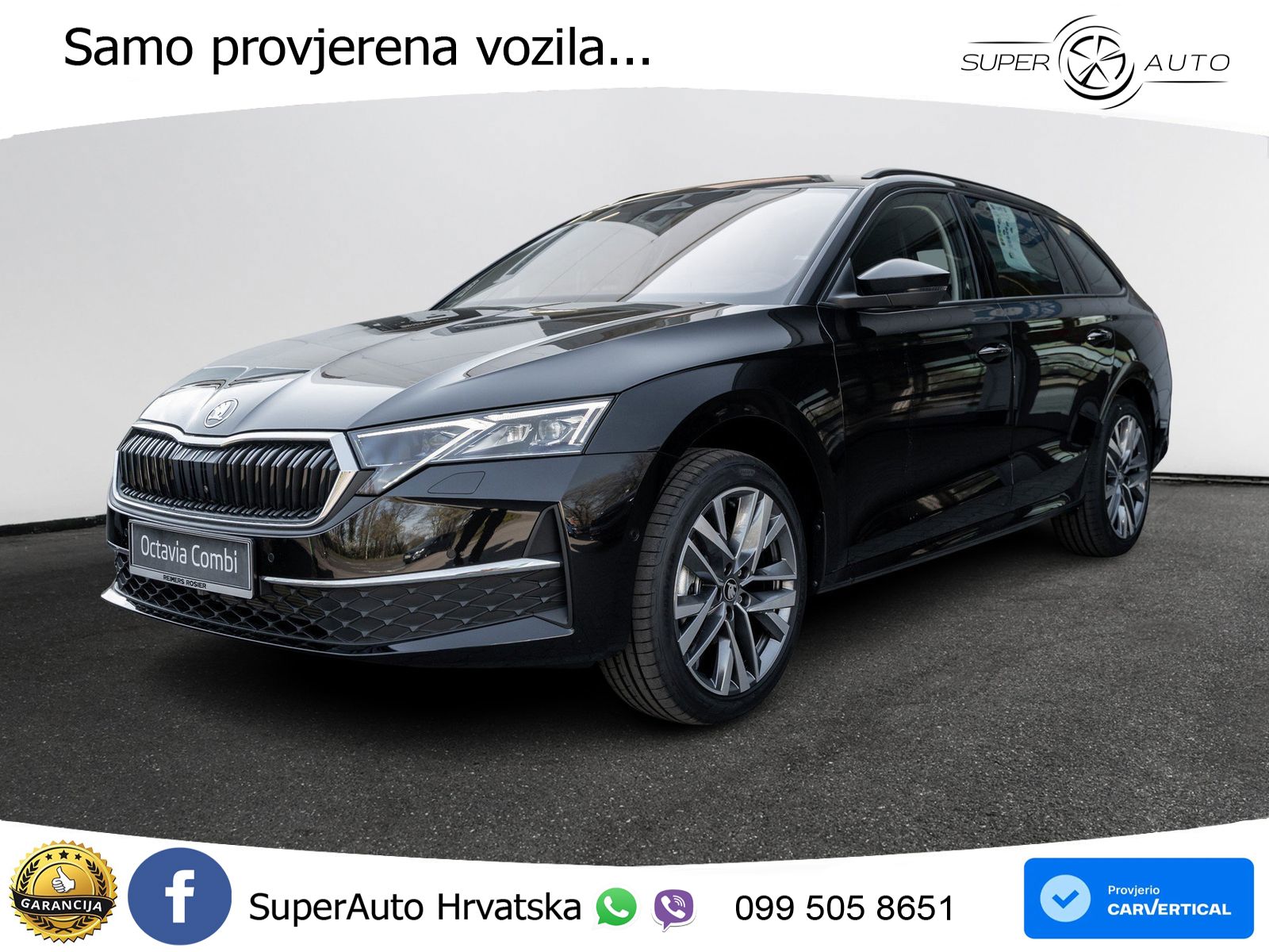 Škoda Octavia Combi 1.5 TSI (150 KS) DSG LED+GR SJED+ACC