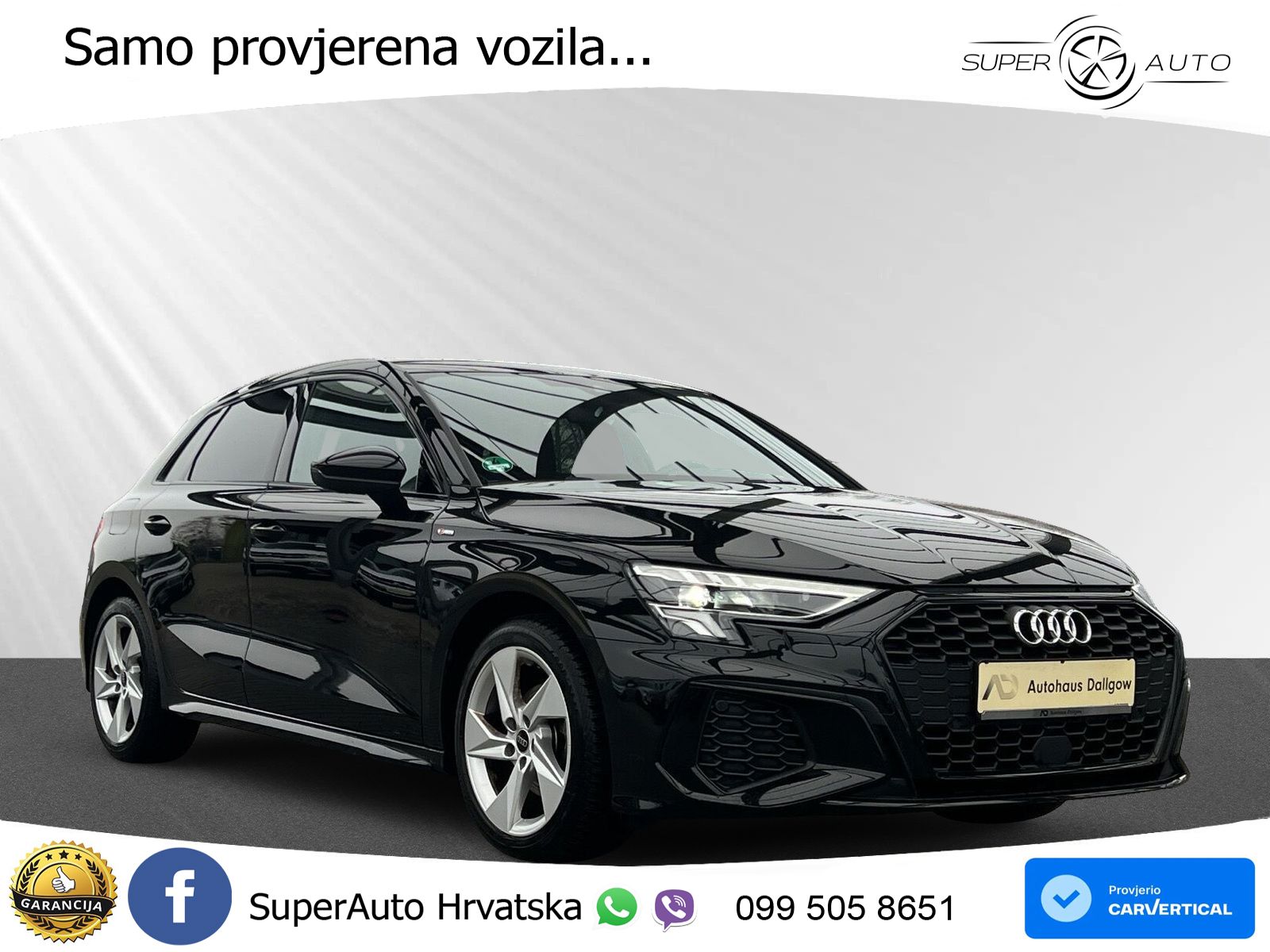 Audi A3 35 TFSI (150 KS) S tronic S line LED+GR SJED+ACC