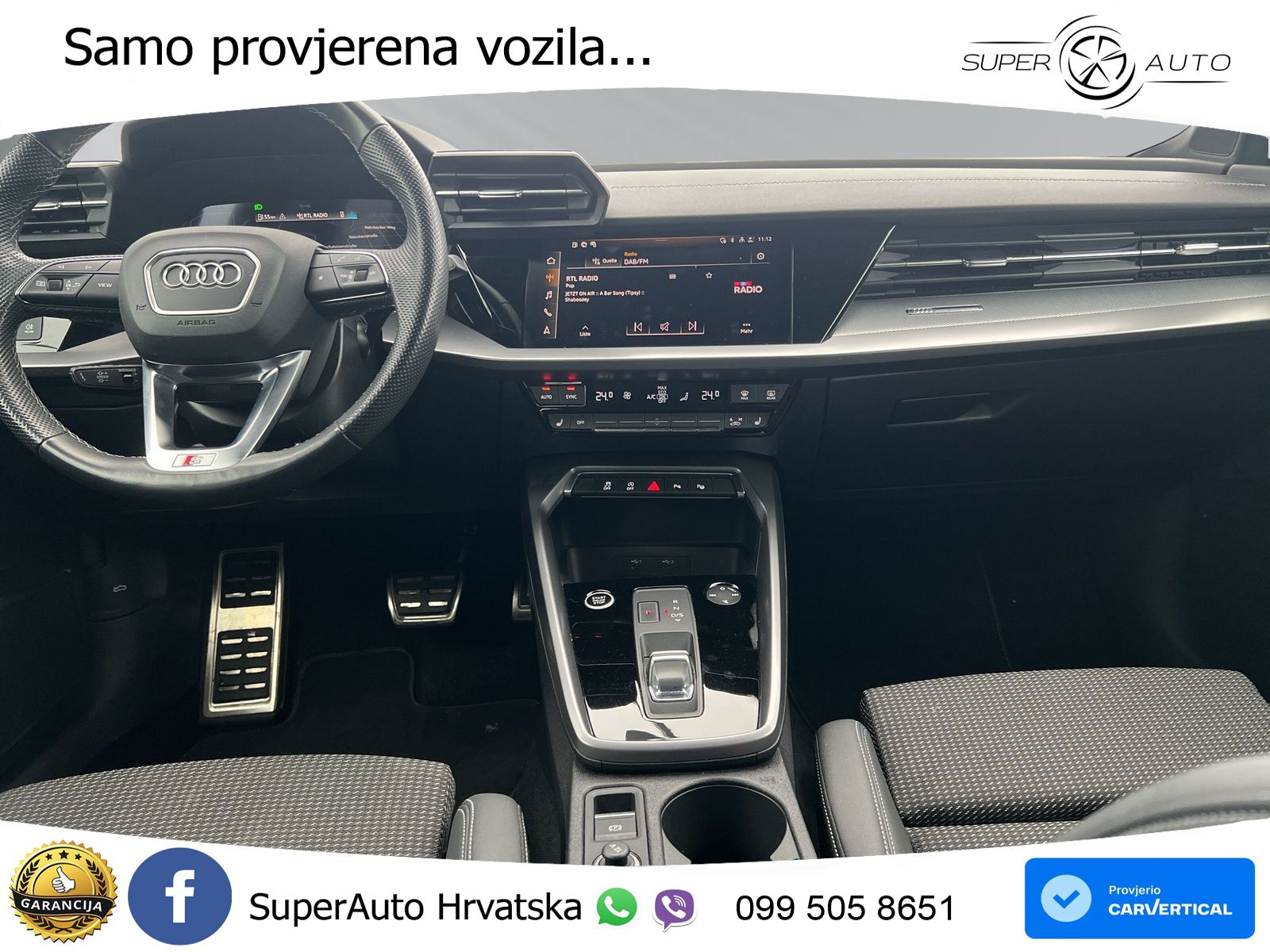 Audi A3 35 TFSI (150 KS) S tronic S line LED+GR SJED+ACC