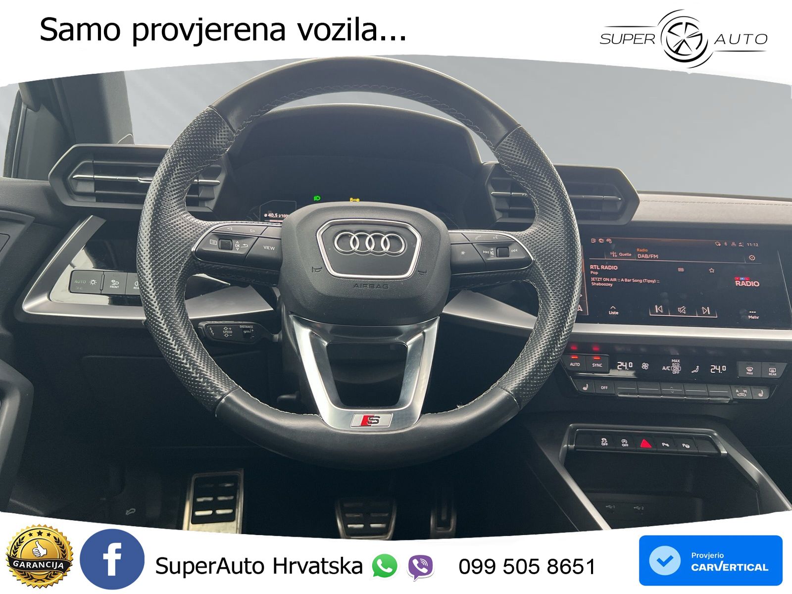 Audi A3 35 TFSI (150 KS) S tronic S line LED+GR SJED+ACC