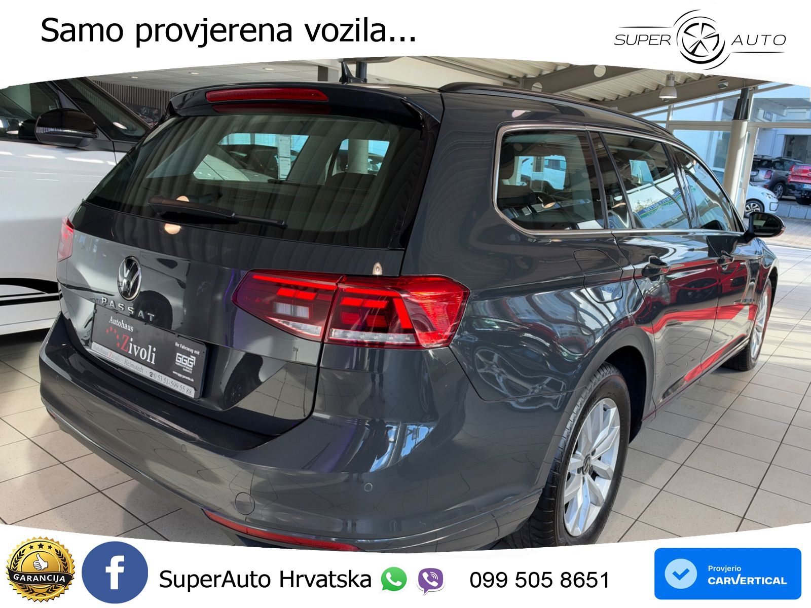 Volkswagen Passat Variant 2.0 TDI (150 KS) DSG Business LED+GR SJED+ACC
