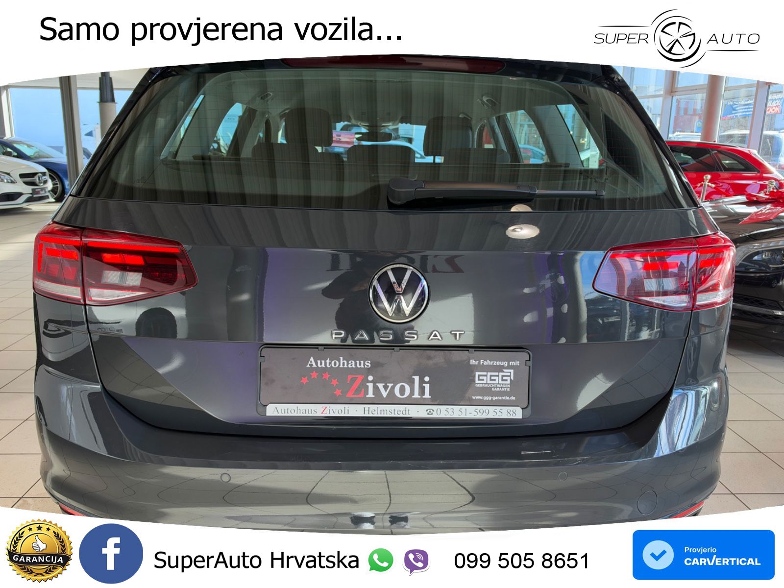 Volkswagen Passat Variant 2.0 TDI (150 KS) DSG Business LED+GR SJED+ACC
